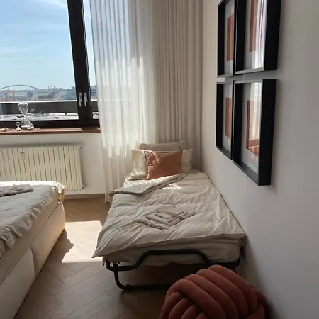 Apartment Panorama View Design In Old Town - Free Parking *