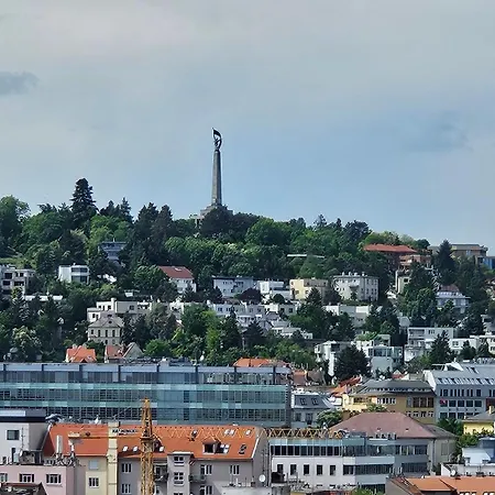 Panorama View Design Apts In Old Town - Free Parking Lägenhet Bratislava