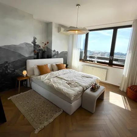 Lägenhet Panorama View Design Apts In Old Town - Free Parking
